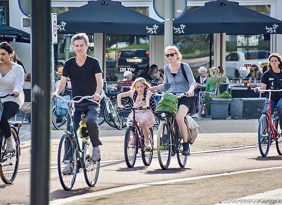 Es gibt unterschiedliche Typen von Radfahrenden